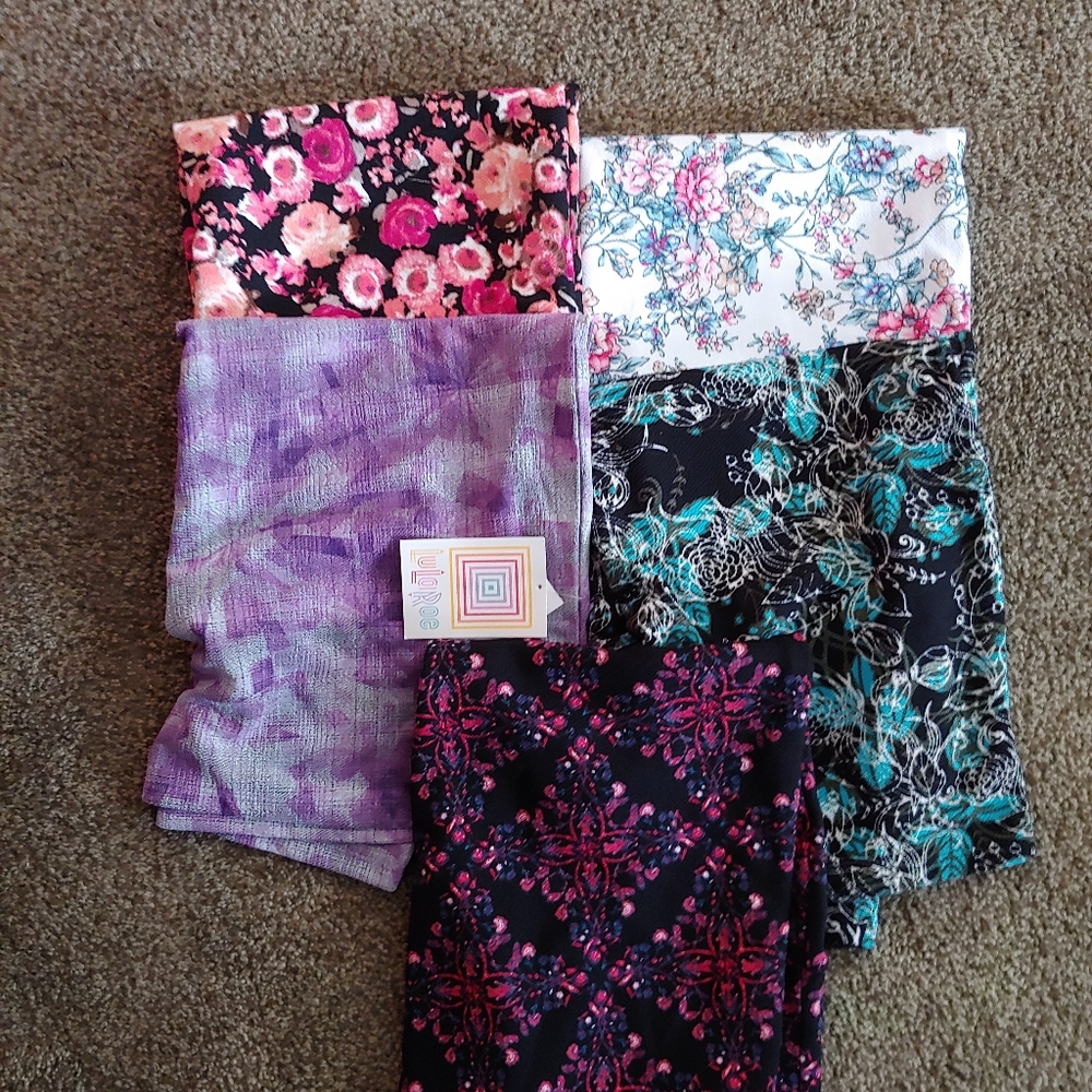 LULAROE Cassie Skirts(pencil skirts) -LOT of 5